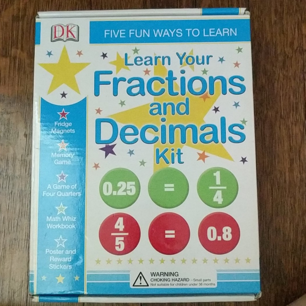 DK "Learn your Fractions and Decimals Kit"